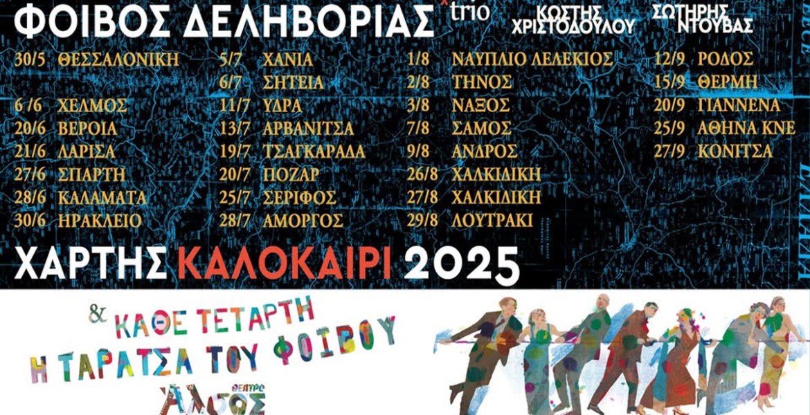 Φοίβος Δεληβοριάς | Χάρτης