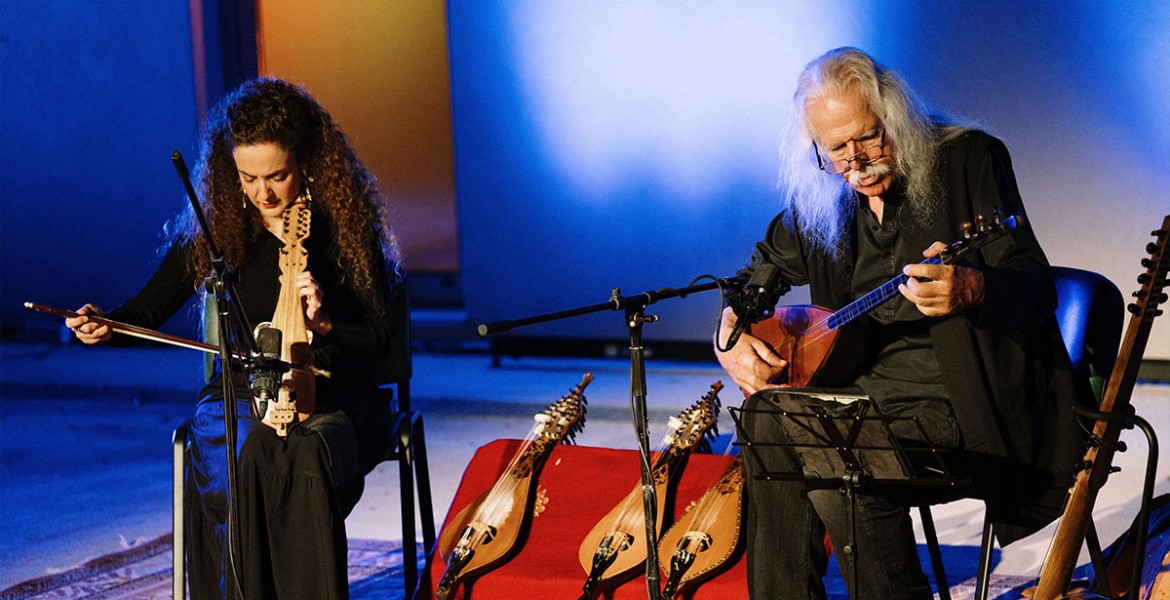 Ross Daly και Κέλυ Θωμά