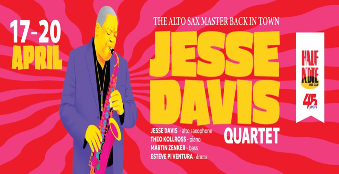 Jesse Davis Quartet | The alto sax Master back in town
